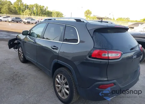 2014 Jeep Cherokee Limited из США, поврежденный, VIN 1C4PJLDS4EW238513